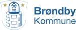 Brøndby Kommune logo - blå med transparent baggrund